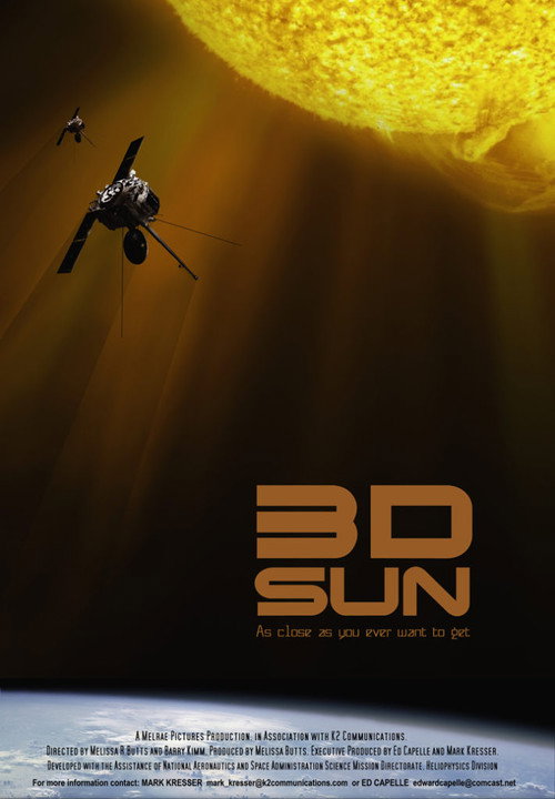 3D Sun Poster