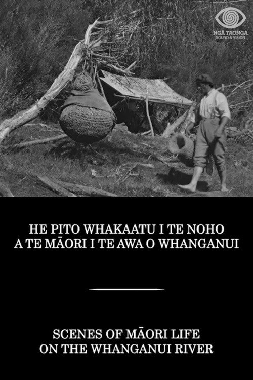 Scenes of Maori Life on the Whanganui River Poster