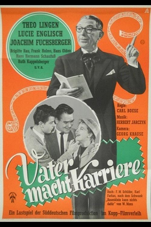 Vater macht Karriere Poster