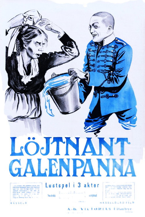 Löjtnant Galenpanna Poster
