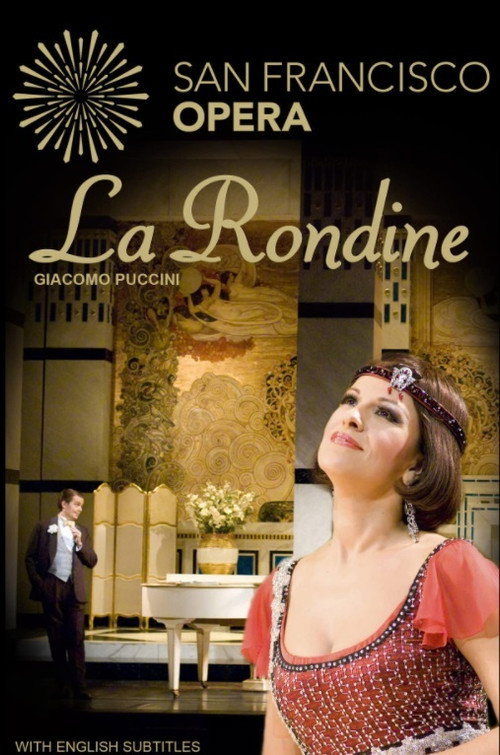 La Rondine - San Francisco Opera Poster