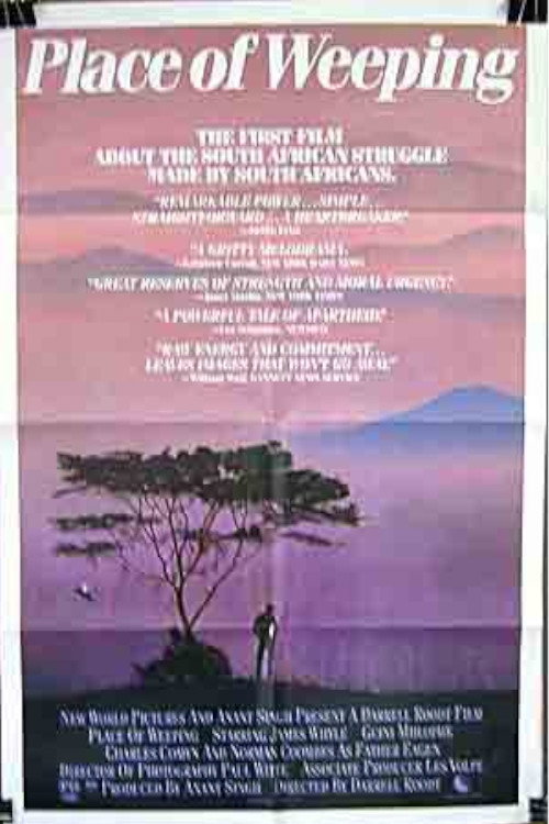 Place of Weeping Poster