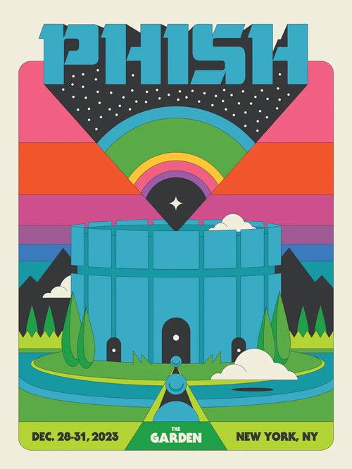 Phish 2023-12-31 Madison Square Garden New York, NY Poster