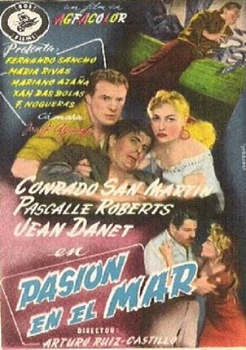 Pasión en el mar Poster