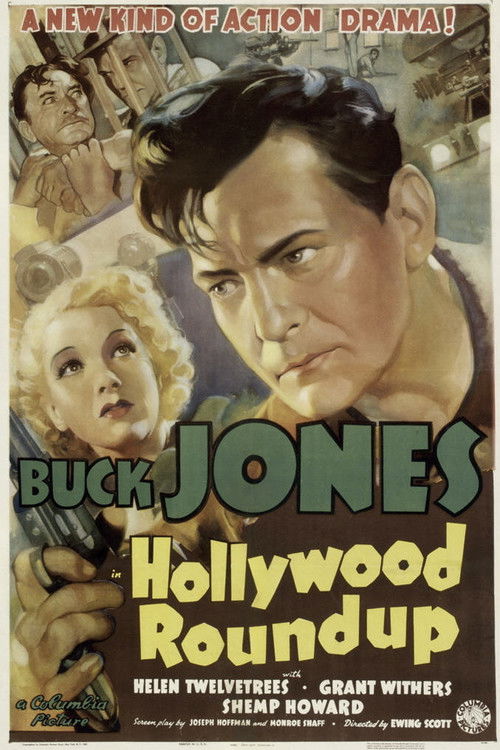 Hollywood Round-Up Poster