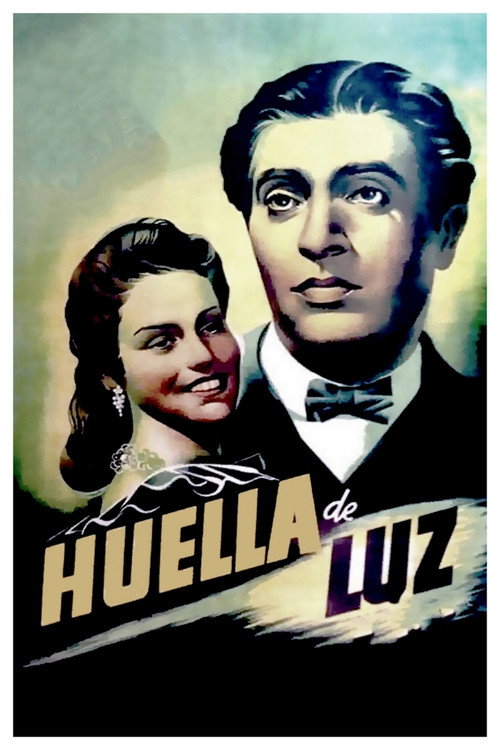 Huella de luz Poster