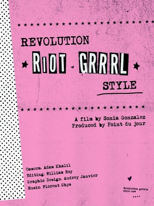 Revolution, Riot Grrrl Style Poster