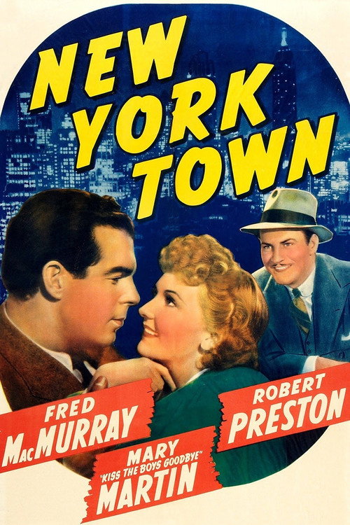 New York Town Poster