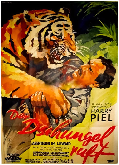 Der Dschungel ruft Poster