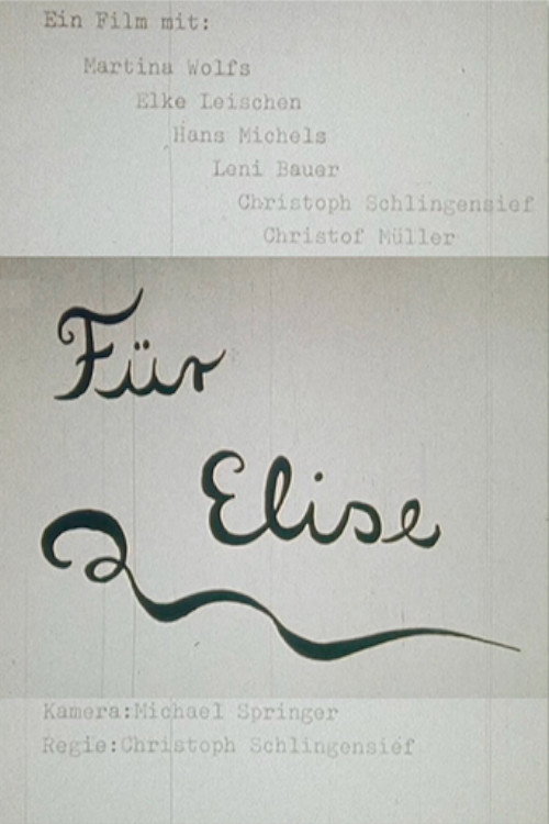 For Elise Poster