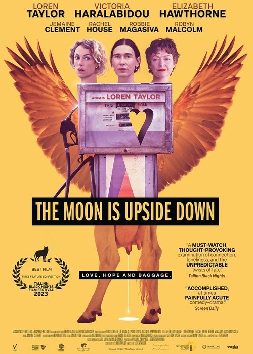 The Moon Is Upside Down Poster