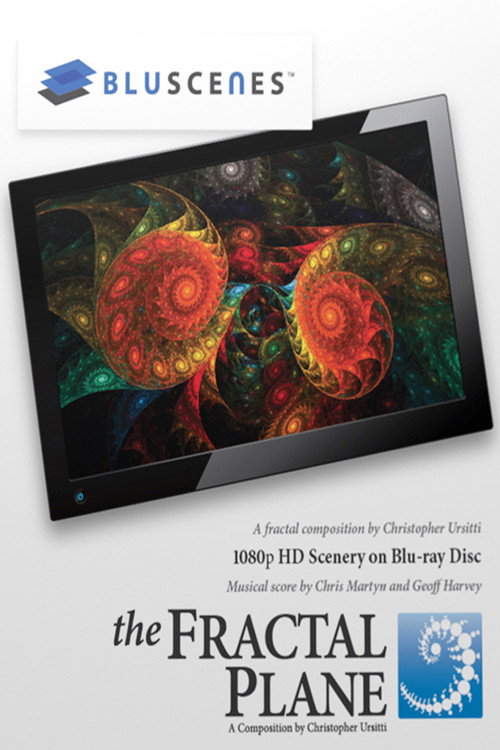 BluScenes: The Fractal Plane Poster