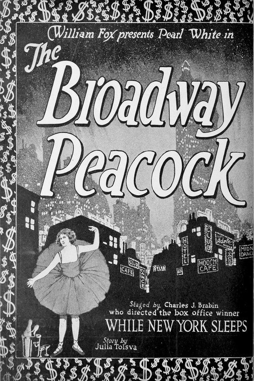 The Broadway Peacock Poster