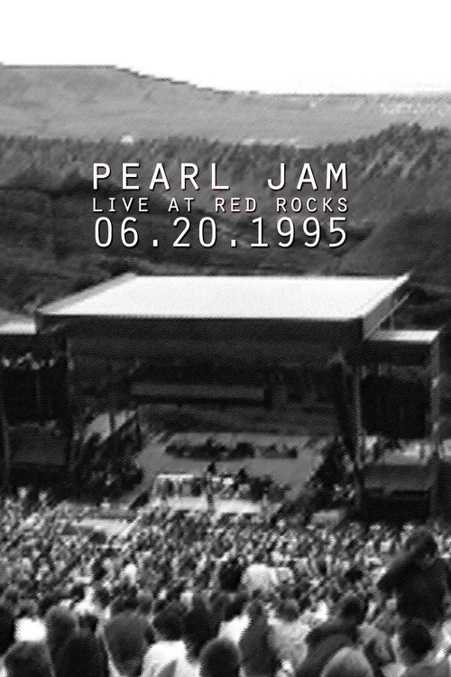Pearl Jam: Red Rocks Amphitheatre, Morrison, CO 1995 Poster