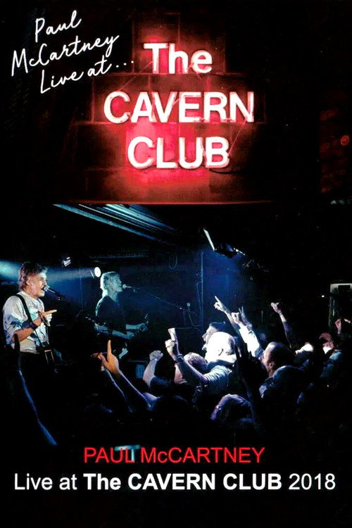 Paul McCartney Live at the Cavern Club Poster