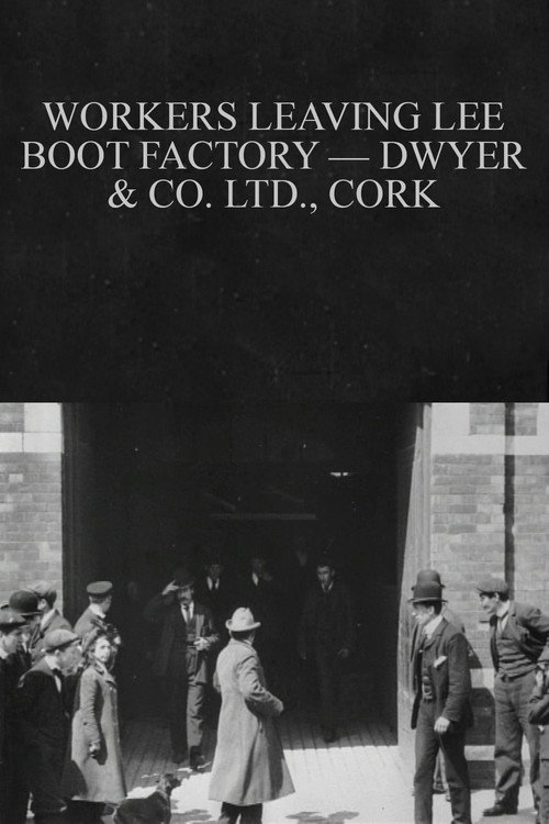 Workers Leaving Lee Boot Factory — Dwyer & Co. Ltd., Cork Poster