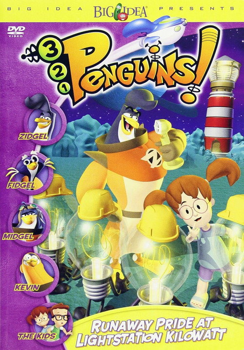 3-2-1 Penguins!: Runaway Pride at Lightstation Kilowatt Poster