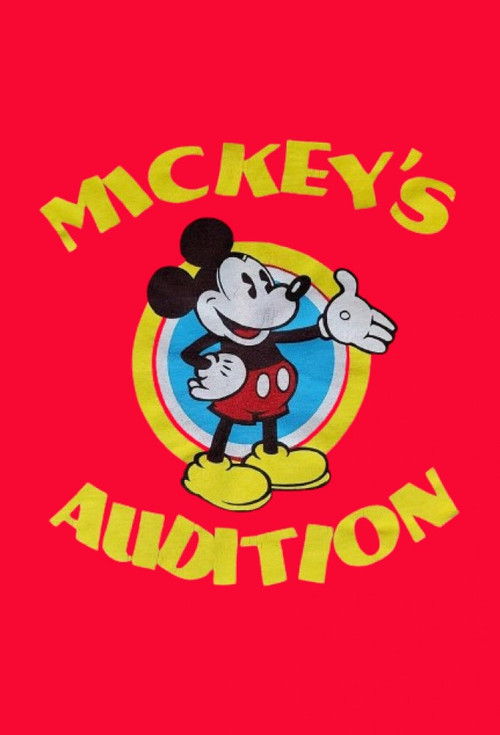 Mickey's Audition Poster