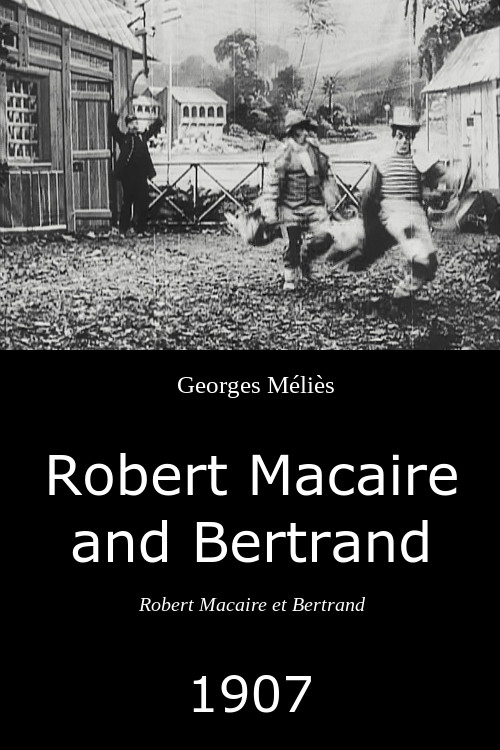 Robert Macaire and Bertrand Poster