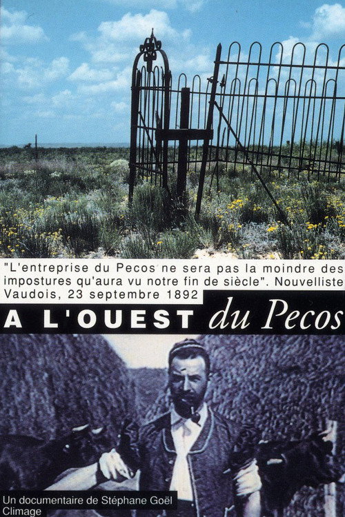 À l'Ouest du Pecos Poster