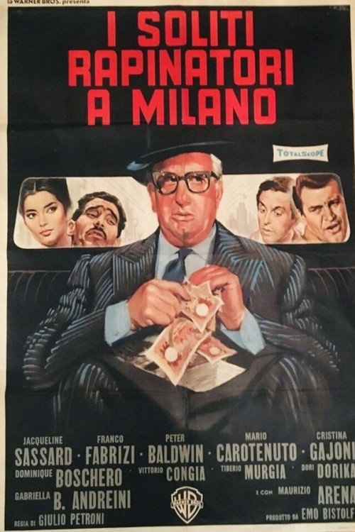 I soliti rapinatori a Milano Poster