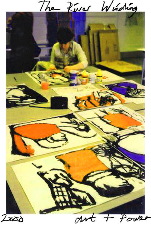 The River Winding Poster