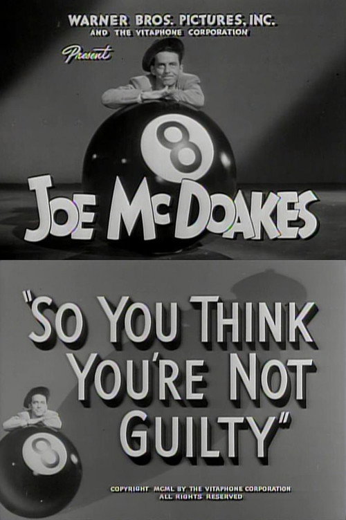 So You Think You're Not Guilty Poster
