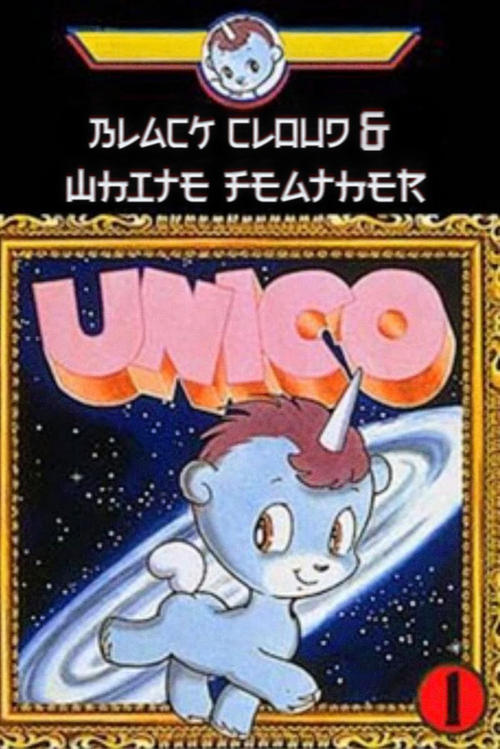 Unico: Black Cloud and White Feathers Poster