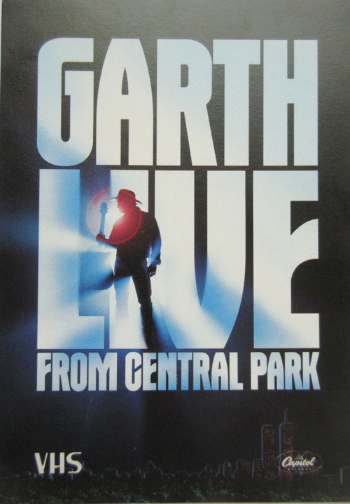 Garth Live from Central Park Poster