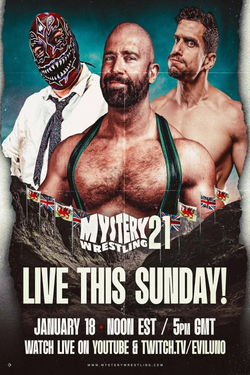 Mystery Wrestling #21 Poster