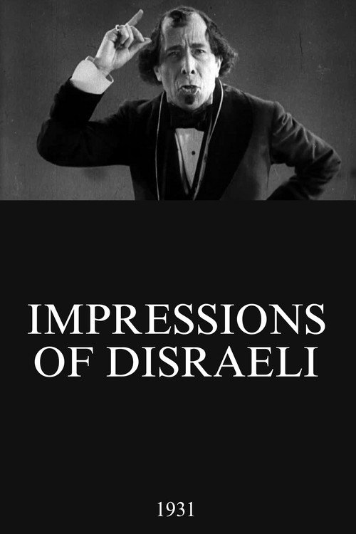 Impressions of Disraeli Poster
