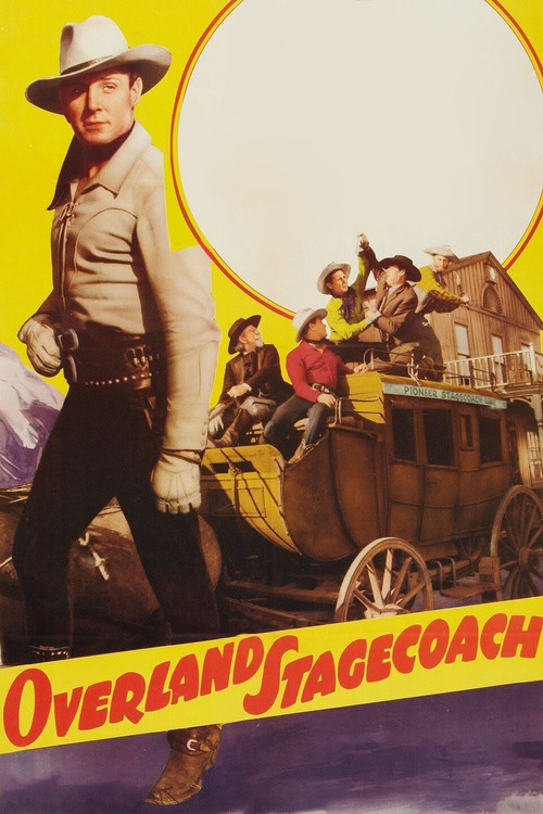 Overland Stagecoach Poster