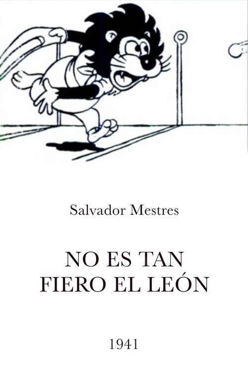 El león y el ratón Poster
