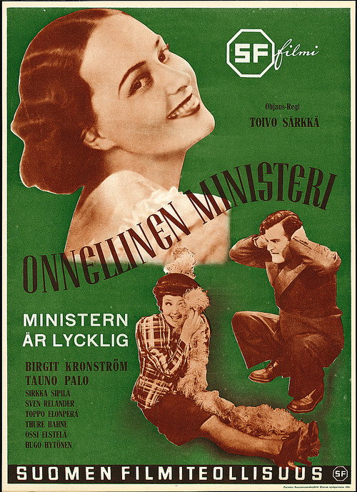 Onnellinen ministeri Poster