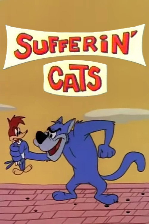 Sufferin' Cats Poster
