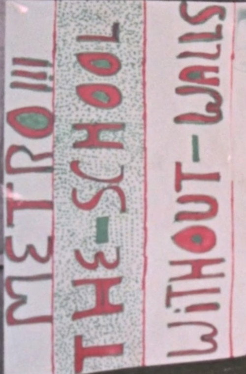 Metro!!! The School Without Walls Poster