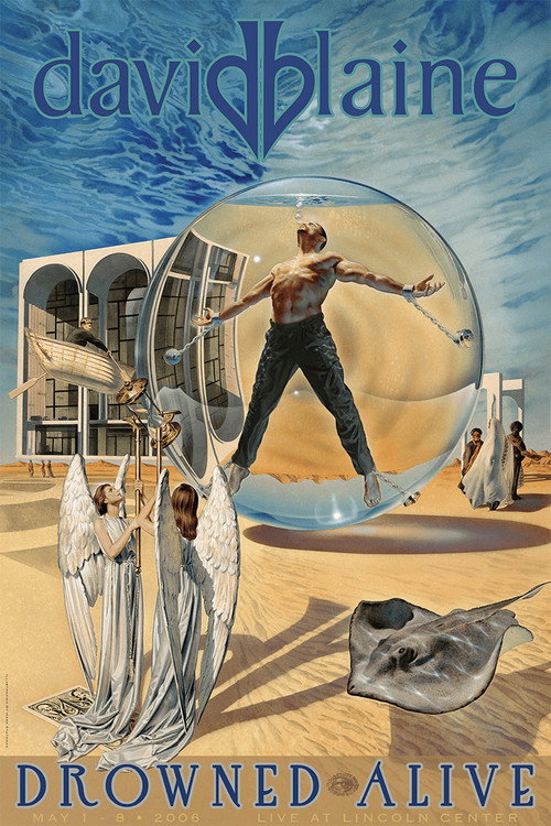 David Blaine: Drowned Alive Poster