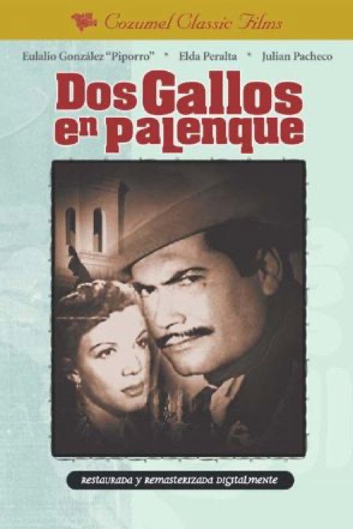 Dos gallos en palenque Poster