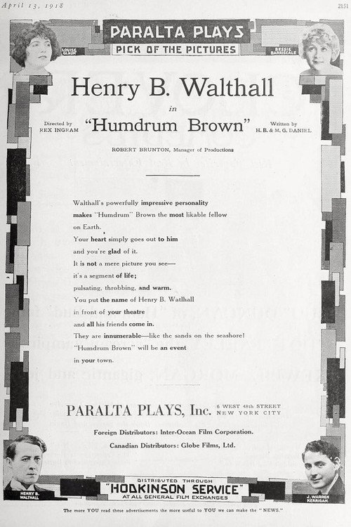 Humdrum Brown Poster