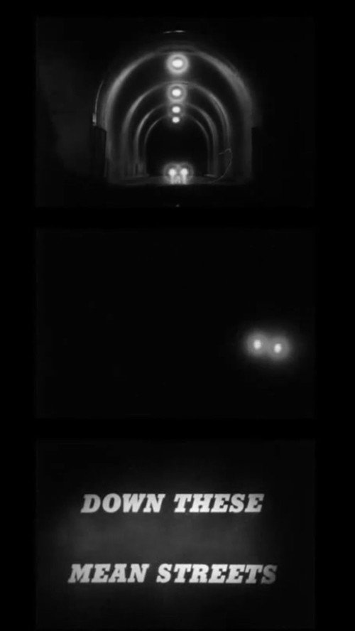 Down These Mean Streets Poster