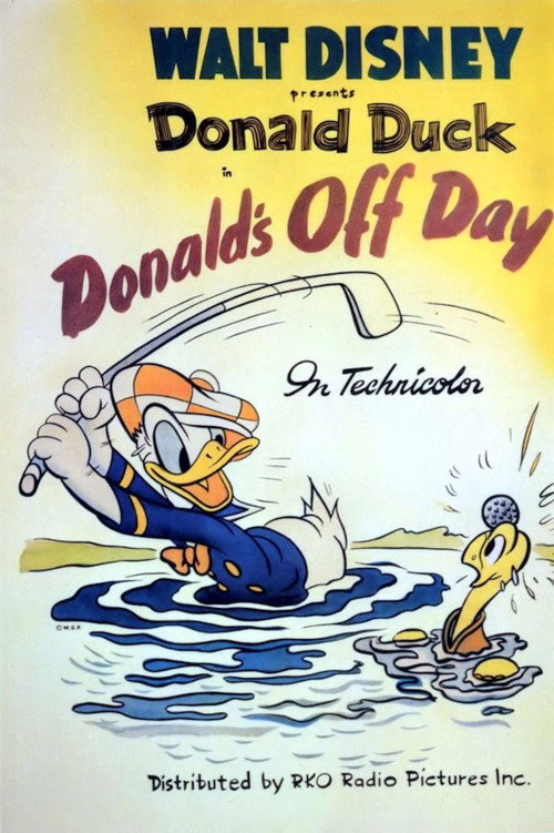 Donald's Off Day Poster