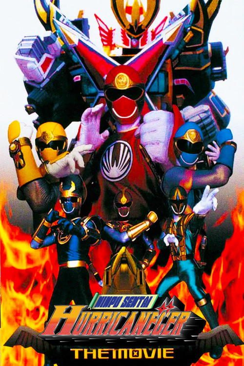 Ninpuu Sentai Hurricaneger Shushuuto: The Movie Poster
