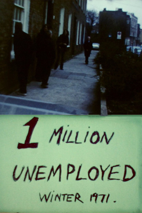 One million unemployed in winter '71 Poster