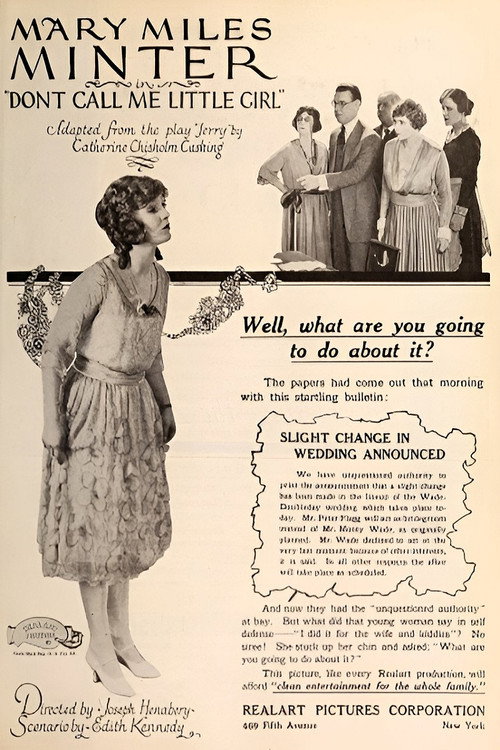 Don't Call Me Little Girl Poster