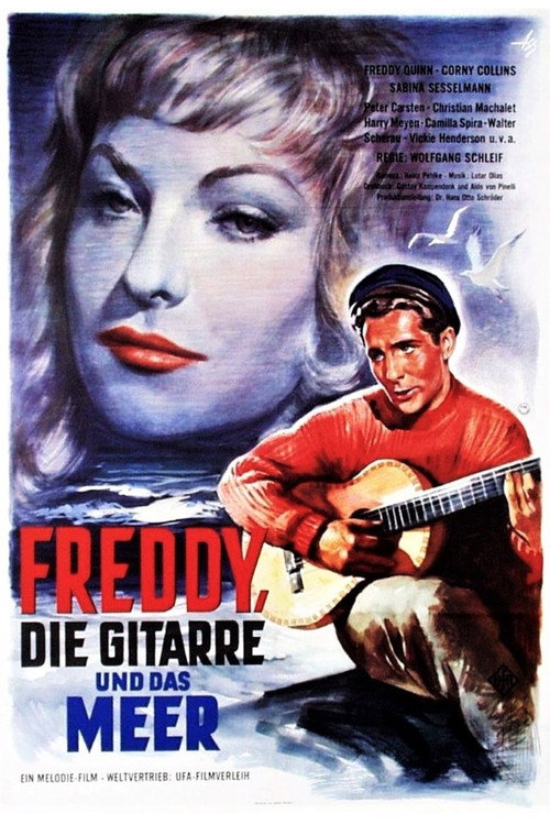 Freddy, die Gitarre und das Meer Poster