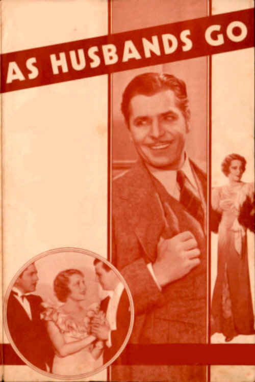As Husbands Go Poster