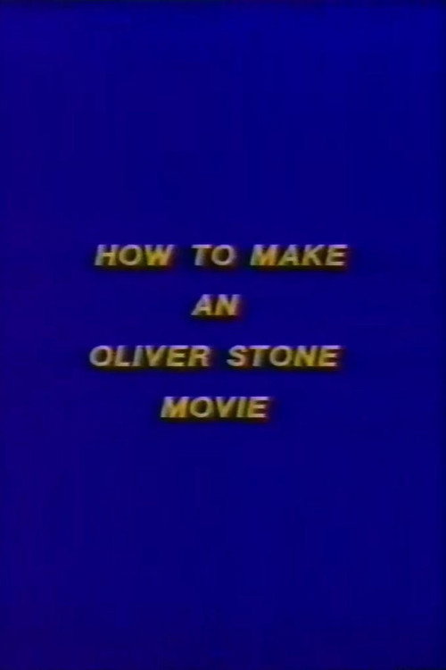 How to Make an Oliver Stone Movie Poster