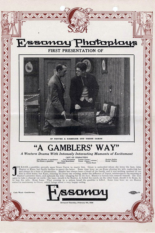A Gamblers' Way Poster