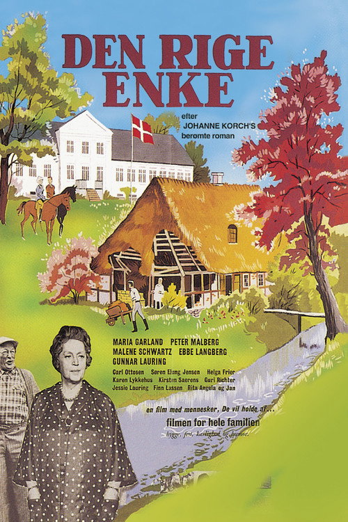 Den rige enke Poster