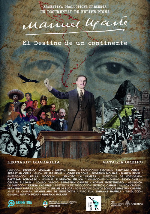Manuel Ugarte: El destino de un continente Poster